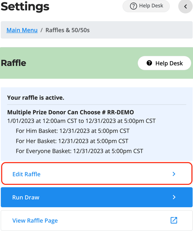 Recommended Guidelines After Your Raffle or 50/50 is Published